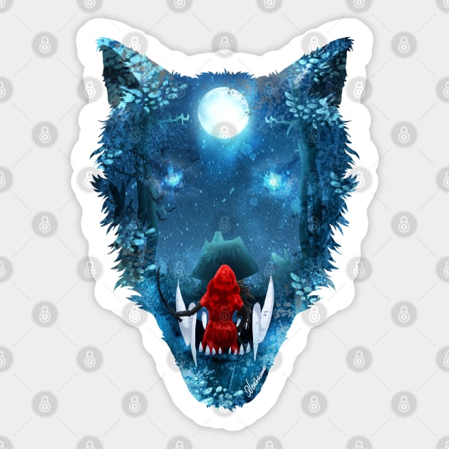 Big Bad Wolf 2 Sticker by DVerissimo